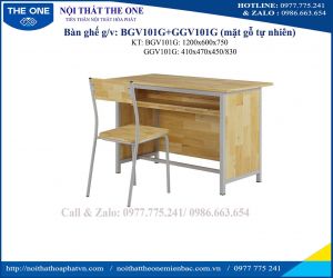 Bộ bàn ghế giáo viên BGV101G; GGV101G