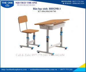 Bộ bàn ghế học sinh BHS29B-1