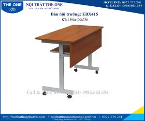Bàn hội trường EBX415 mặt dày 18