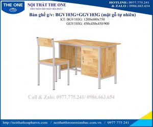 Bộ bàn ghế giáo viên BGV103G; GGV103G