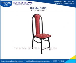 Ghế gấp G0398-M