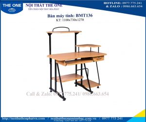 Bàn máy tính chân sắt BMT136