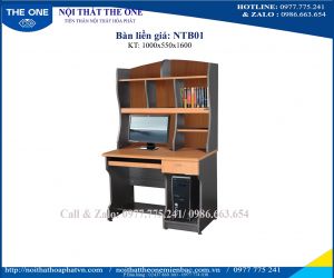 Bàn liền giá sách NTB01