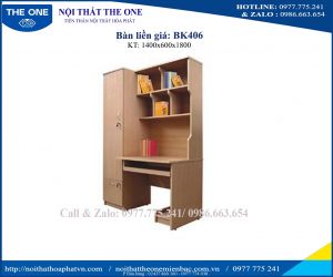 Bàn liền giá sách BK406