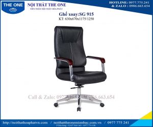 Ghế xoay bọc da SG915