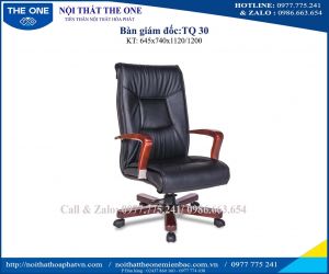 Ghế giám đốc TQ30 da thật