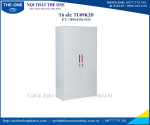 Tủ sắt màu trắng TU09K2D