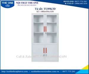 Tủ sắt màu trắng TU09K3D