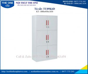 Tủ sắt màu trắng TU09K6D