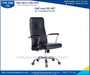 Ghế xoay bọc da SG607