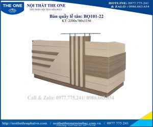 Bàn quầy lễ tân BQ101-22