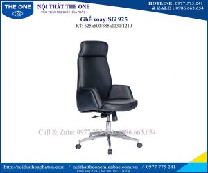 Ghế xoay bọc da SG925 da thật 