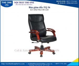 Ghế giám đốc TQ36 da thật 