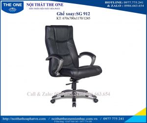 Ghế xoay bọc da SG912