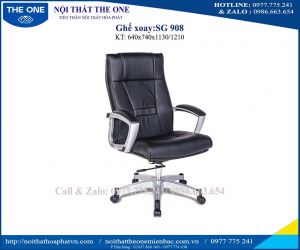 Ghế xoay bọc da SG908