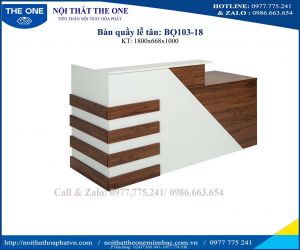 Bàn quầy lễ tân BQ103-18