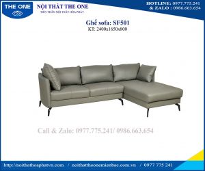 Ghế Sofa góc bọc da SF501