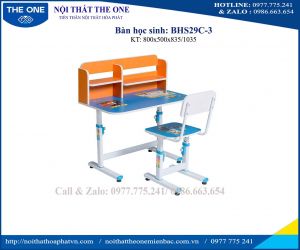Bộ bàn học sinh BHS29C-3; GHS29