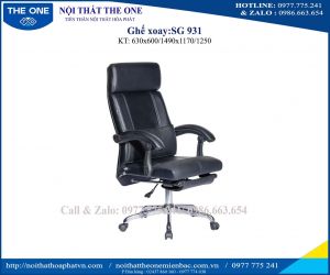 Ghế xoay da SG931 PVC 