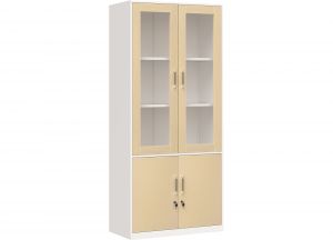 Tủ sắt cánh gỗ TU09K3GM14