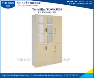 Tủ sắt cánh gỗ TU09K5GM 