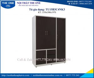 Tủ quần áo TU15B3C4NK3