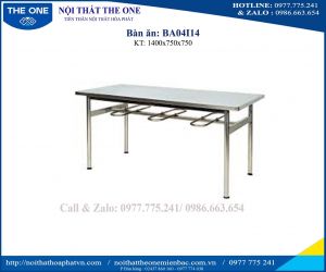Bàn ăn công nghiệp BA04I14