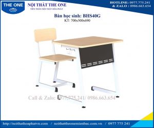 Bàn ghế học sinh BHS40G