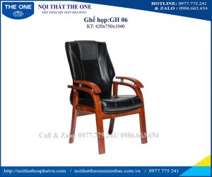 Ghế họp chân gỗ GH06