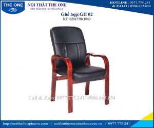 Ghế họp chân gỗ GH02
