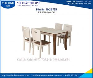 Bộ bàn ghế ăn HGB75B