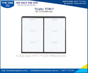 Tủ giầy bằng sắt TG06-3
