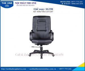 Ghế xoay bọc da SG350 CN