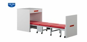 Hộc sắt kết hợp giường gấp HSGG01
