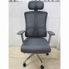 ghe-xoay-luoi-gl349-nhua-ghi - ảnh nhỏ  1