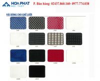 Bảng màu lưới cho ghế xoay Hòa Phát 